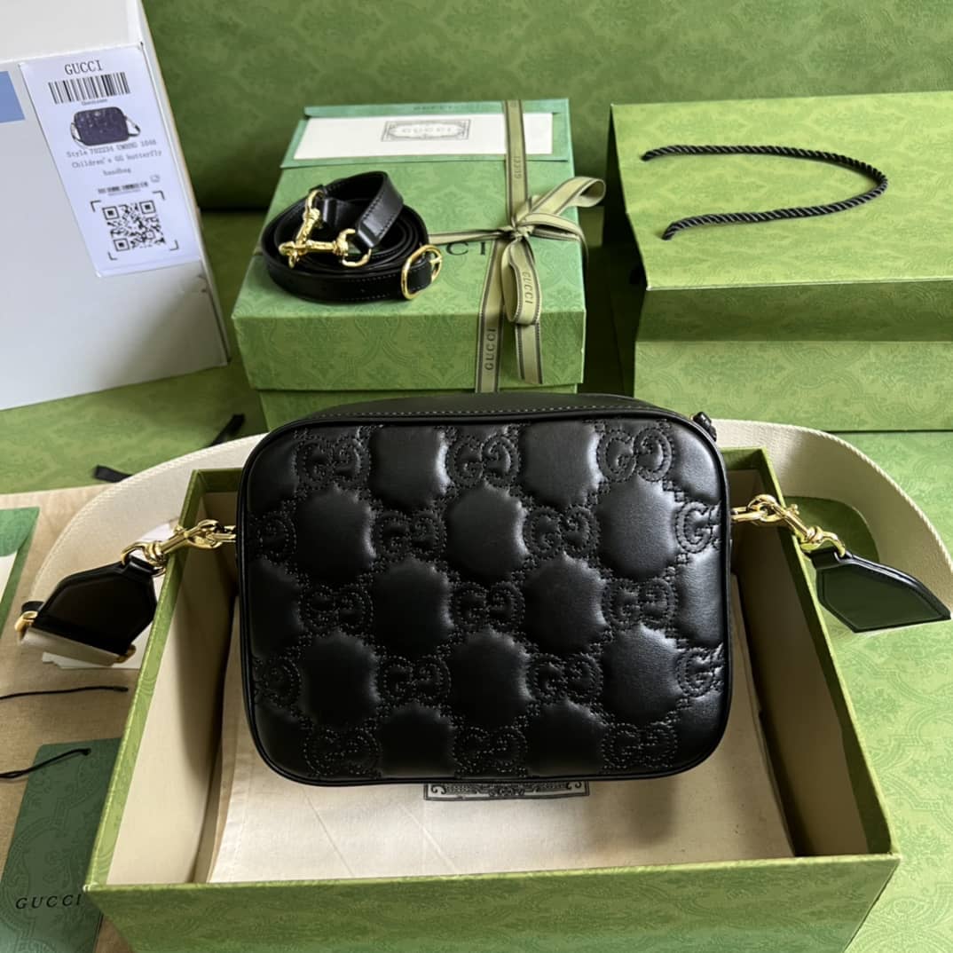 Gvc*1 GG Matelassé Leather Shoulder Crossbody Handbag 702234 Replica