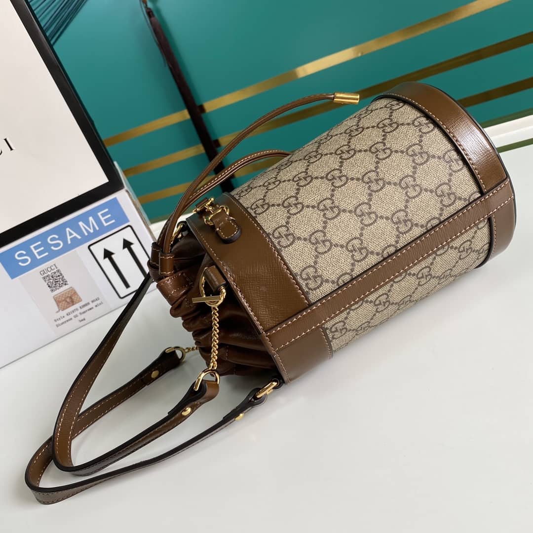 Gvc*1 Horsebit 1955 Small Bucket Bag Replica 637115