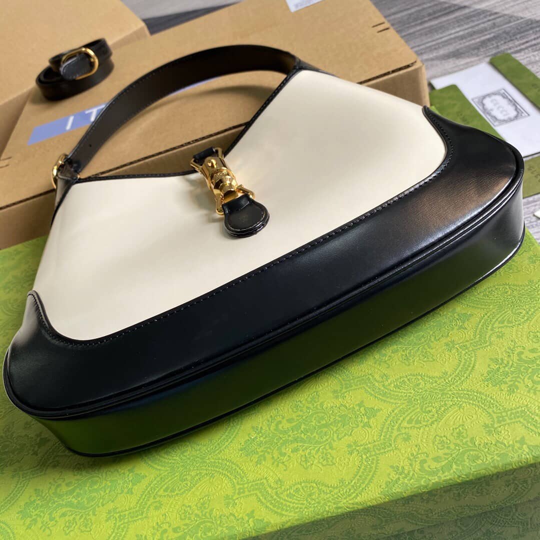 Gvc*1 GG Jackie 1961 Mini Shoulder Bag Replica White 637092