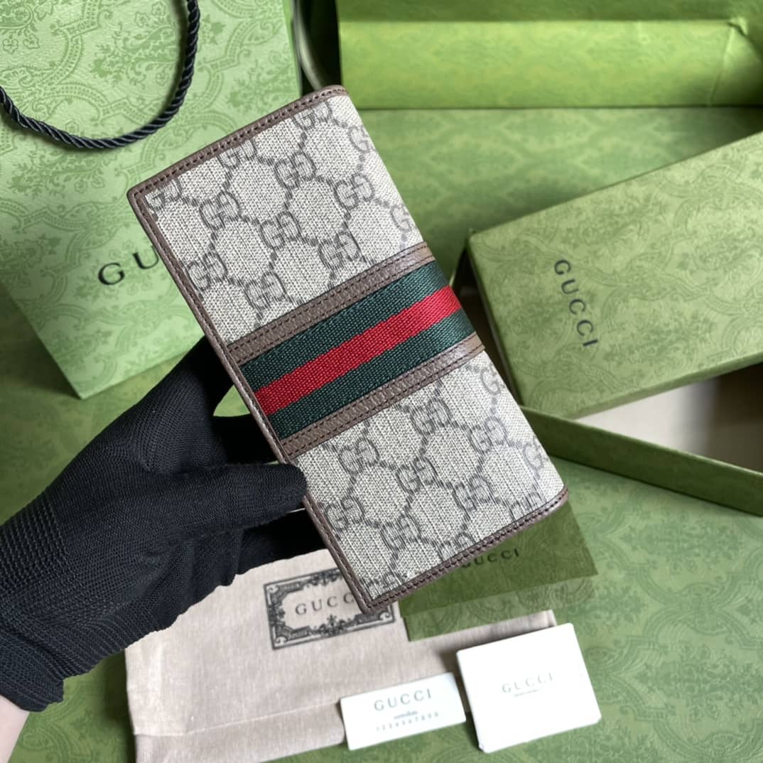 Gvc*1 Ophidia GG Svp*me Long Wallet Replica 672987
