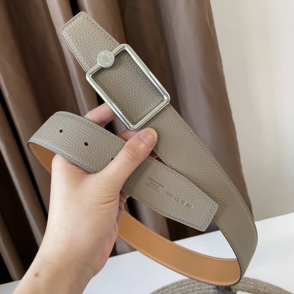 Knockoff H**me5 Logo Belt 38mm
