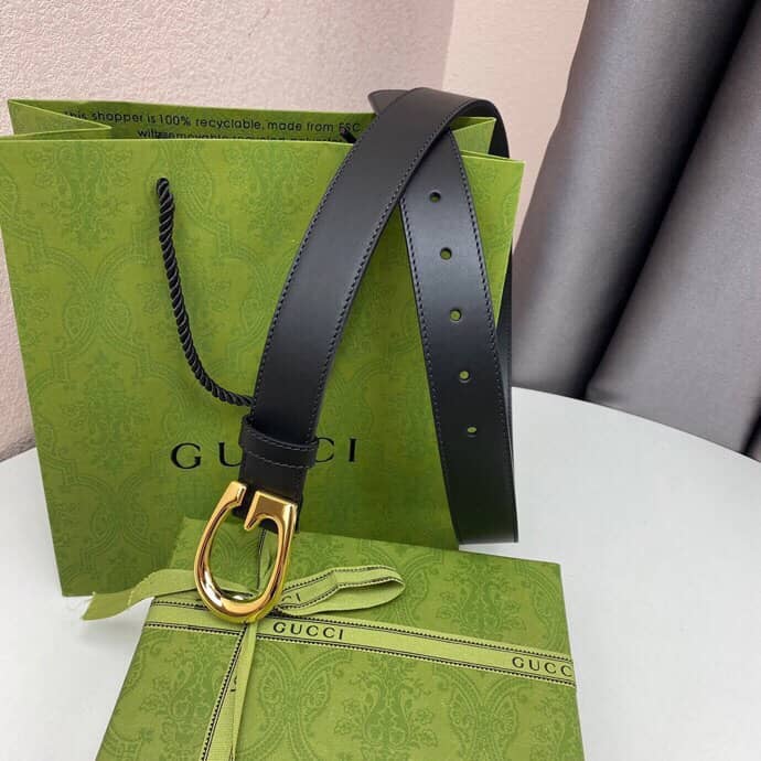 Fake Gvc*1 Logo Belt 30mm