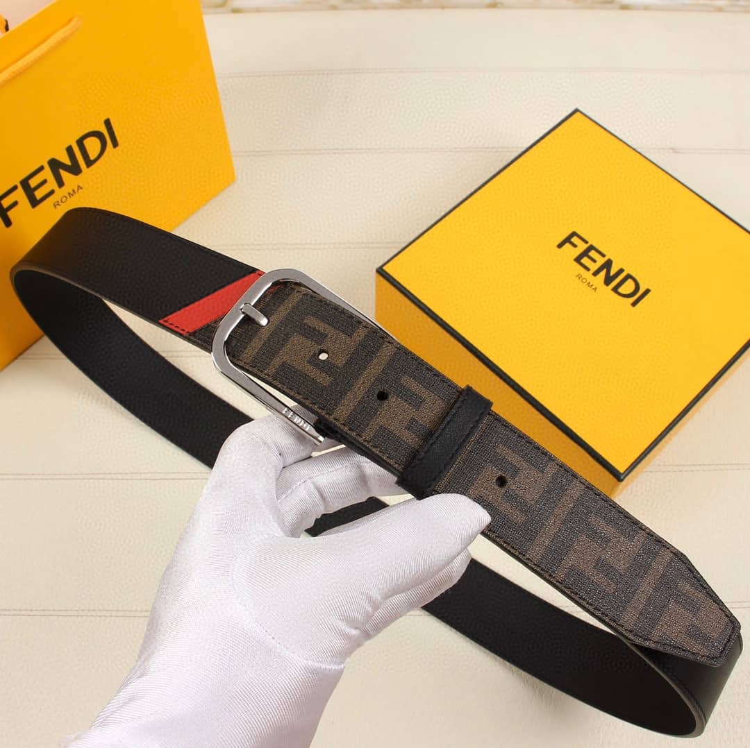 Fake F**di Logo Belt 38mm
