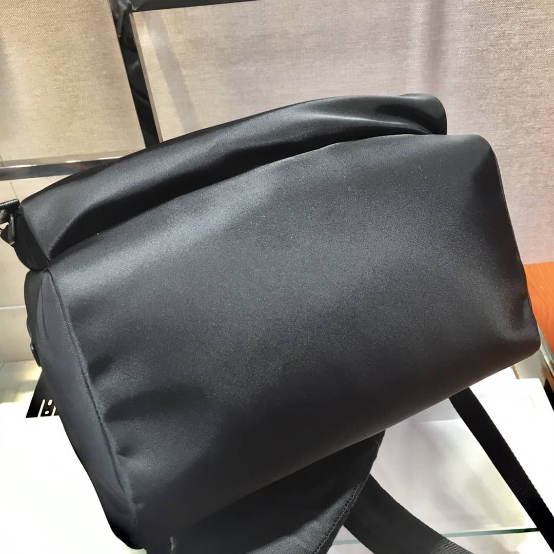 Pra*a Backpack Dupe Tessuto Zainetto Nylon Leather
