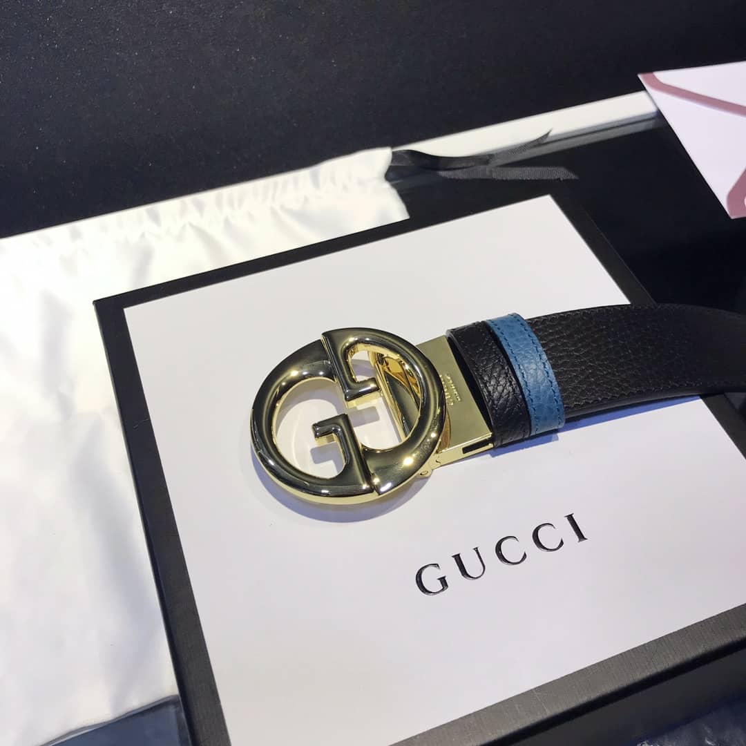 7 Star Gvc*1 Leather Belt 37mm