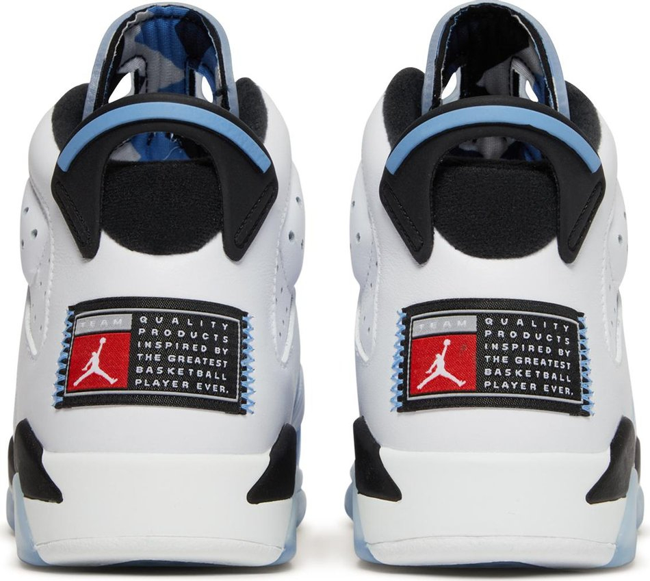 Air Jordan 6 Retro GS  UNC Home  384665-410