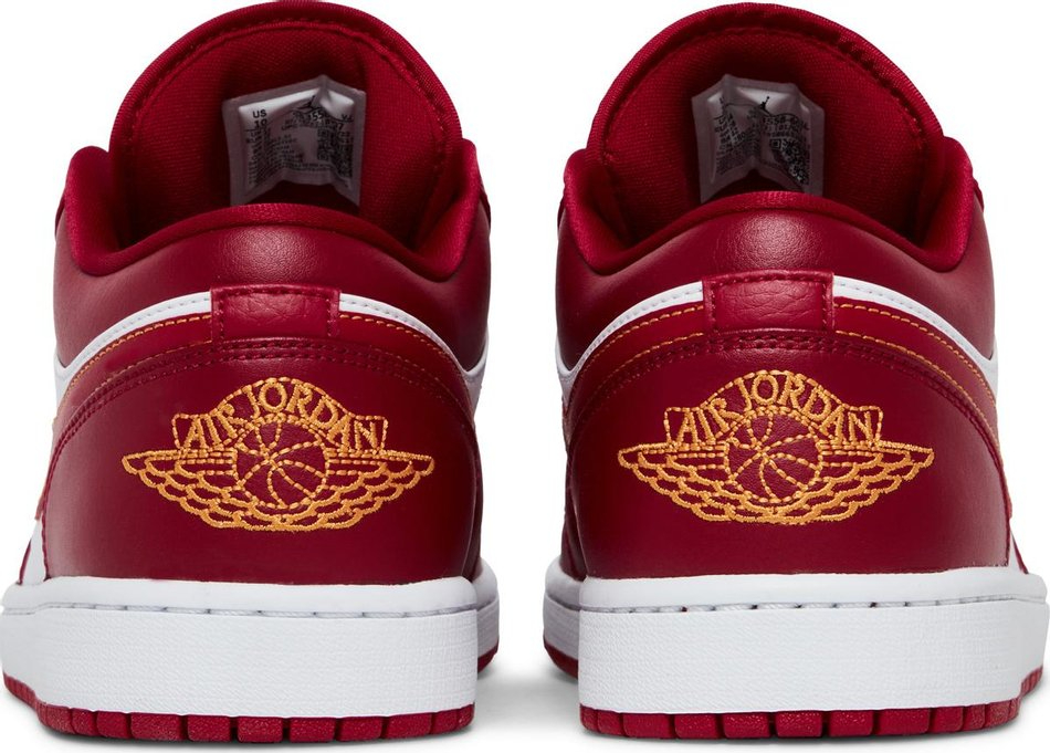 Jordan Reps 1 Low  Cardinal Red  553558-607
