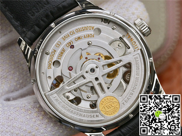 Replica IWC Portuguese Tourbillon 1:1 Best Edition ZF Factory White Dial