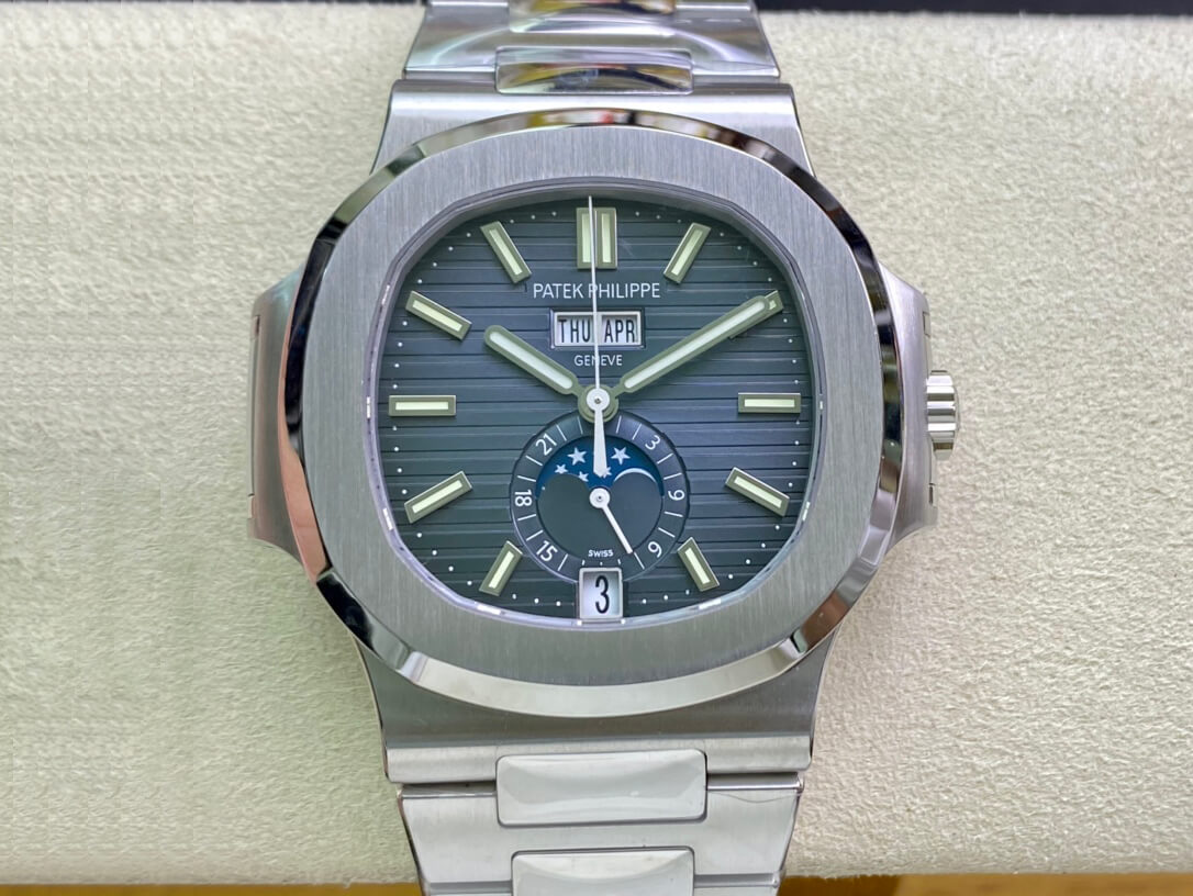 Replica Pat*k Phi1i*pe Nautilus 5726/1A-014 1:1 Best Edition PPF Factory Blue Dial