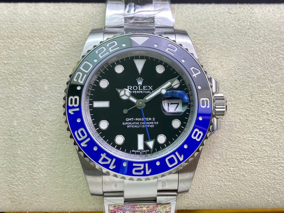 Replica R01ex GMT Master II 116710BLNR-78200 1:1 Best Edition Clean Factory Black Dial