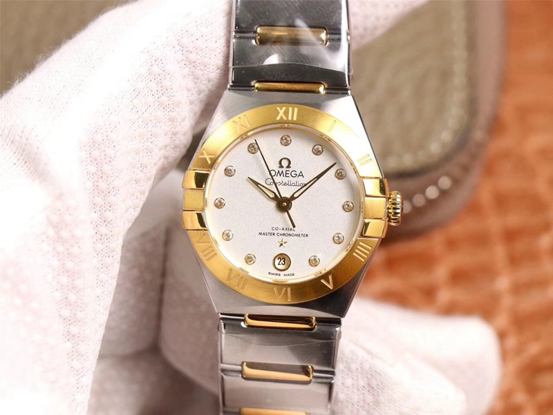 Replica 0me*ga Constellation 131.20.29.20.52.002 1:1 Best Edition 3S Factory V5 White Dial Swiss NH05