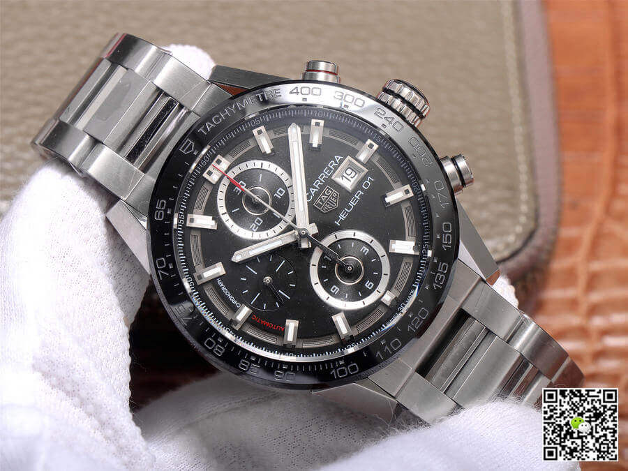 Replica TAG Heuer Carrera CAR201Z.BA0714 1:1 Best Edition XF Factory Ceramic Bezel