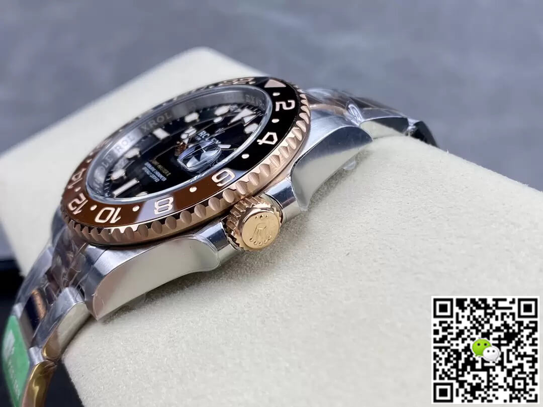 Replica R01ex GMT Master II M126711chnr-0002 1:1 Best Edition C+ Factory Rose Gold