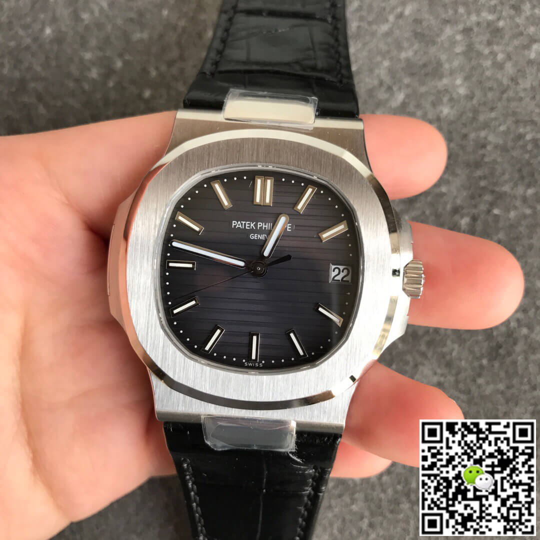 Replica Pat*k Phi1i*pe Nautilus 5711G 1:1 Best Edition PPF Factory V4 Black Dial Swiss ETA324