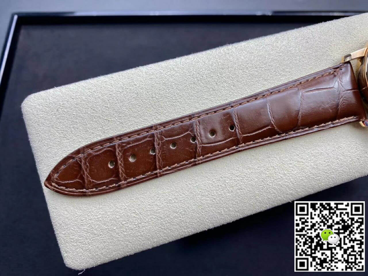 Replica Blancpain Villeret 6654-3642-55B 1:1 Best Edition OM Factory V3 Leather Strap
