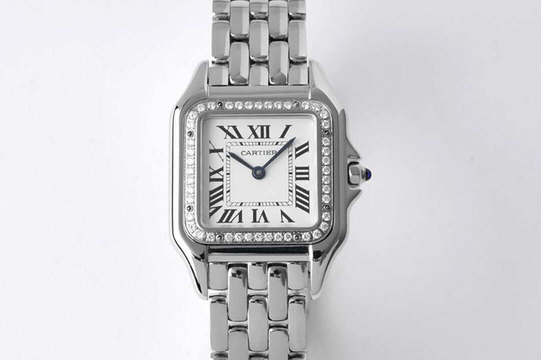 Replica Panthere De Ca*t1er W4PN0008 27MM 1:1 Best Edition BV Factory White Dial