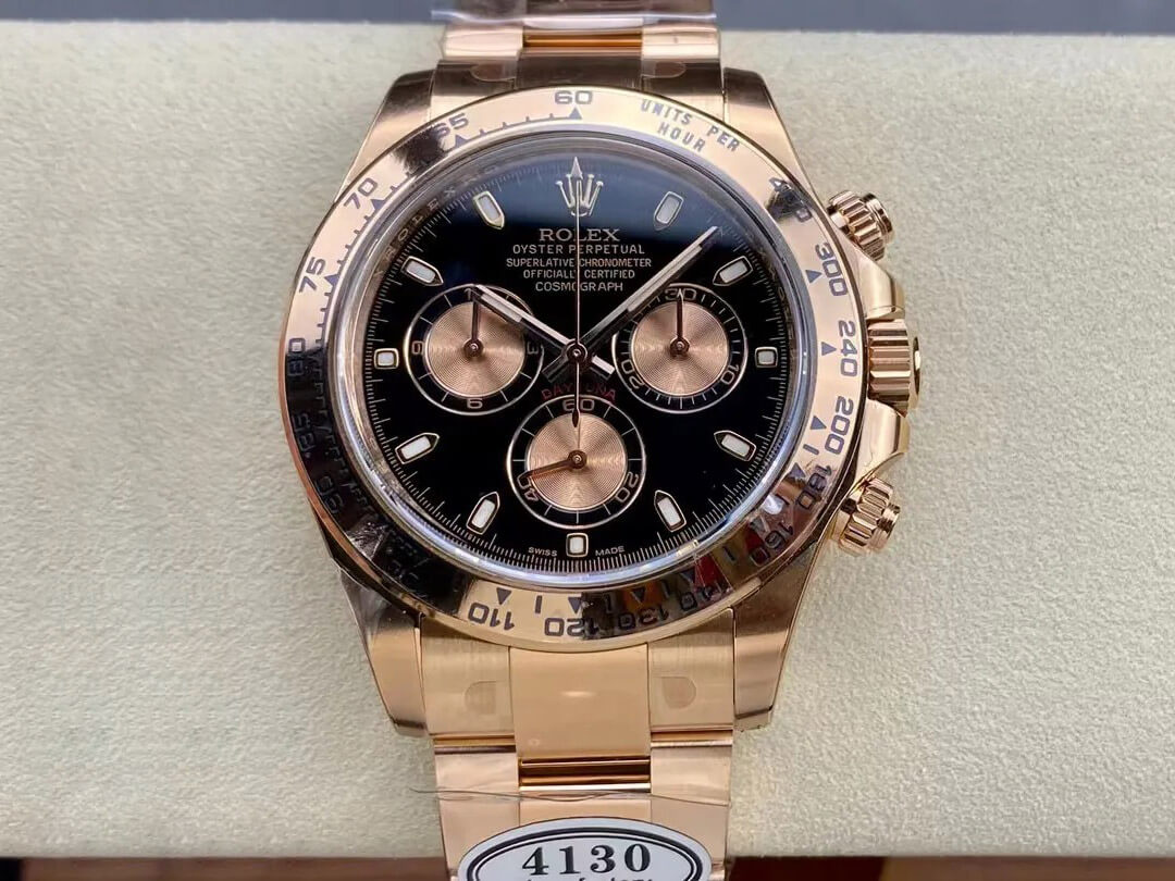 Replica R01ex Cosmograph Daytona M116505-0008 1:1 Best Edition Clean Factory Rose Gold