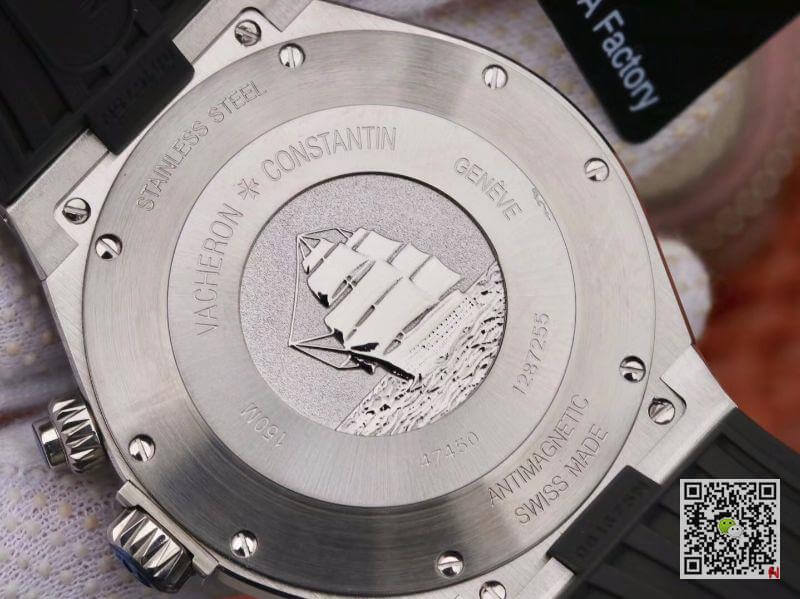 Replica Vacheron C0nstan1n Overseas 47450/000W-9511 TWA Factory 1:1 Best Edition Swiss ETA1222