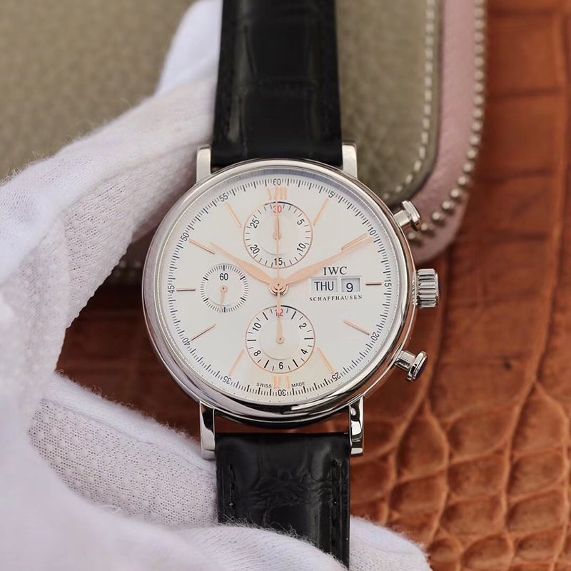 Replica IWC Portofino Chronograph 42mm Multi-function IW391022 ZF Factory 1:1 Best Edition Swiss ETA7750