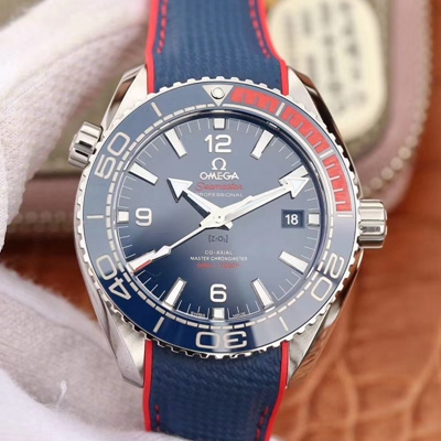Replica 0me*ga Seamaster 522.32.44.21.03.001 1:1 Best Edition VS Factory Blue Dial Swiss ETA8900
