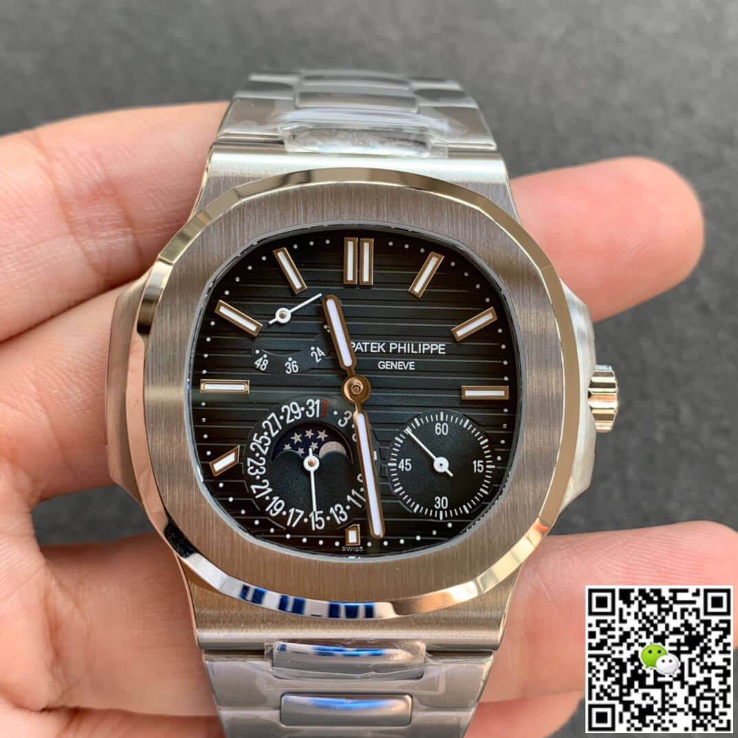 Replica Pat*k Phi1i*pe Nautilus 5712/1A-001 1:1 Best Edition ZF Factory Dark Blue Dial