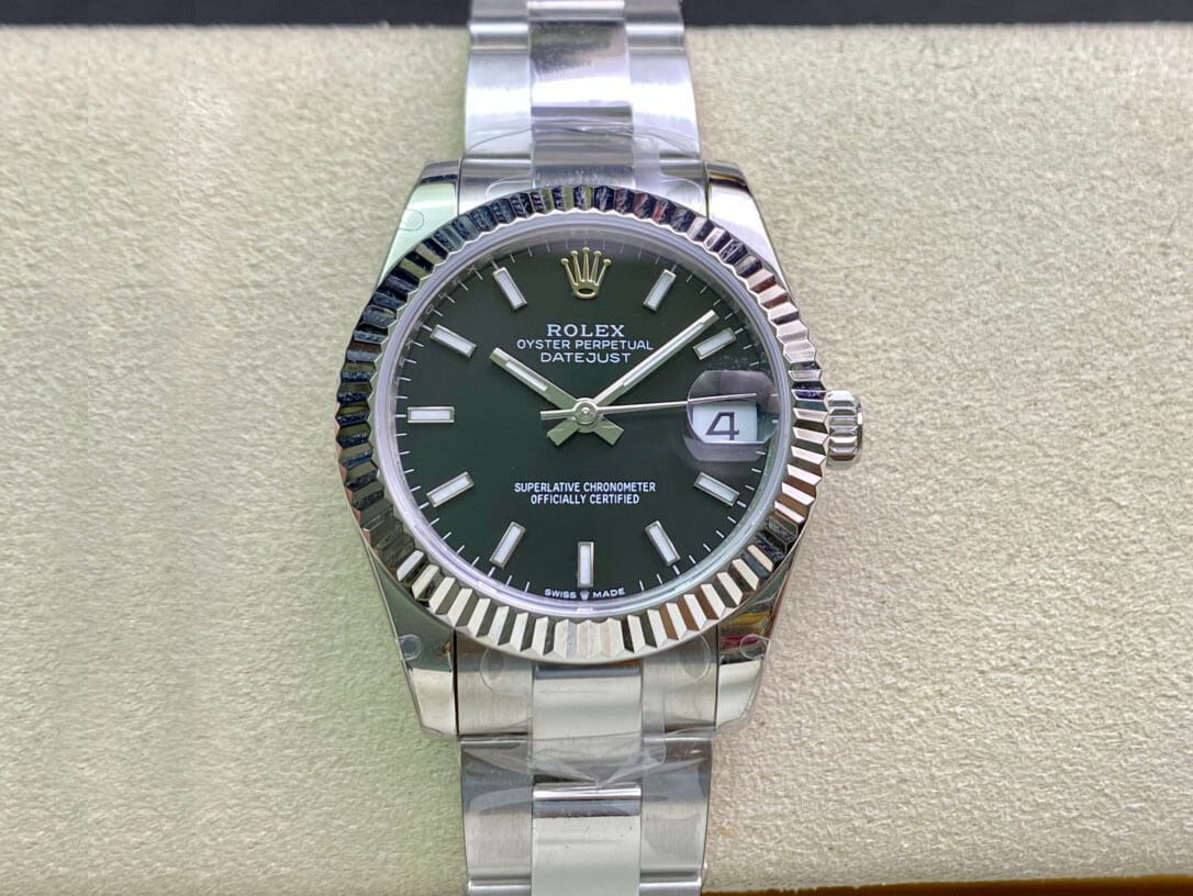 Replica R01ex Datejust M178274-0034 31MM 1:1 Best Edition EW Factory Black Dial