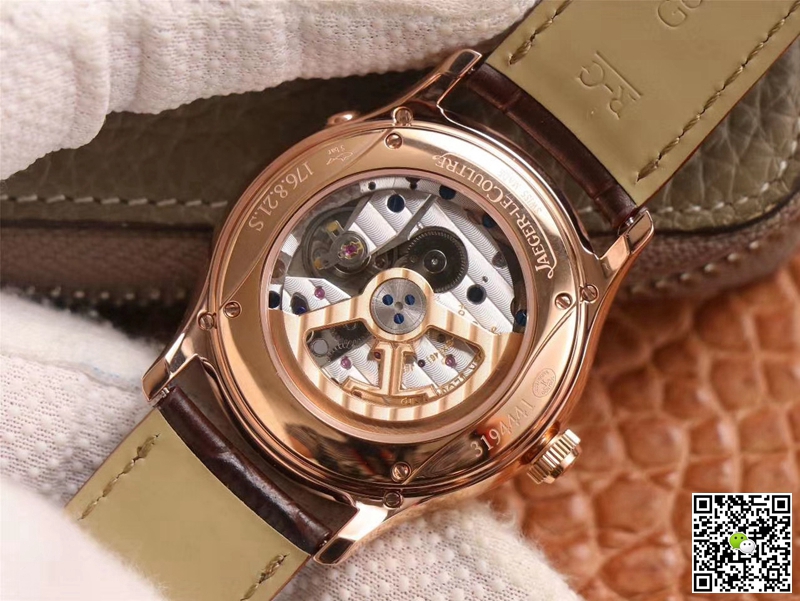 Replica Jaeger LeCoultre Master Ultra Thin 1302520 1:1 Best Edition V9 Factory Rose Gold Swiss ETA868