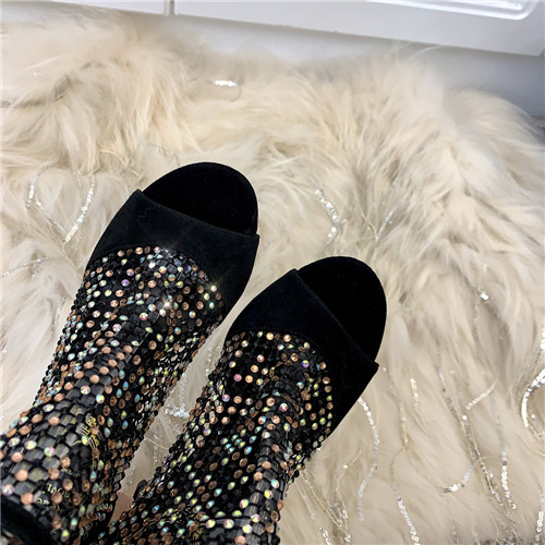 rene caovilla boots open toe sandals
