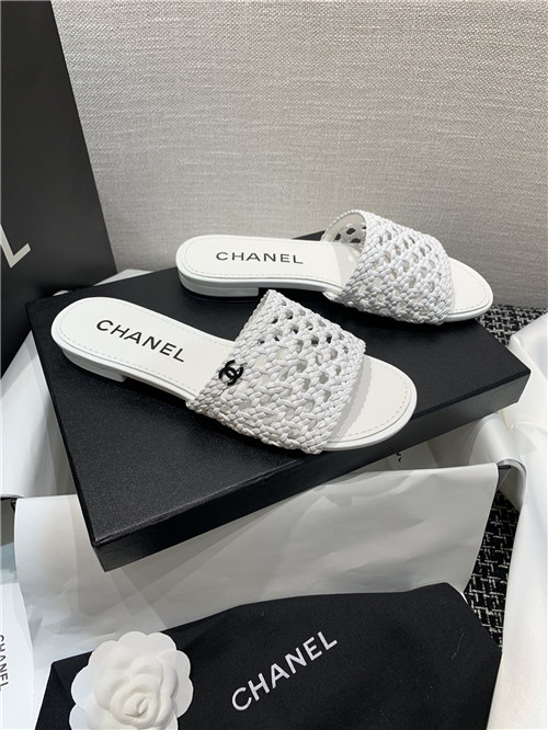 Ch**el flat sandals slippers