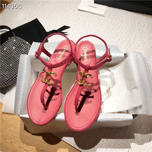 Ch**el flat sandals