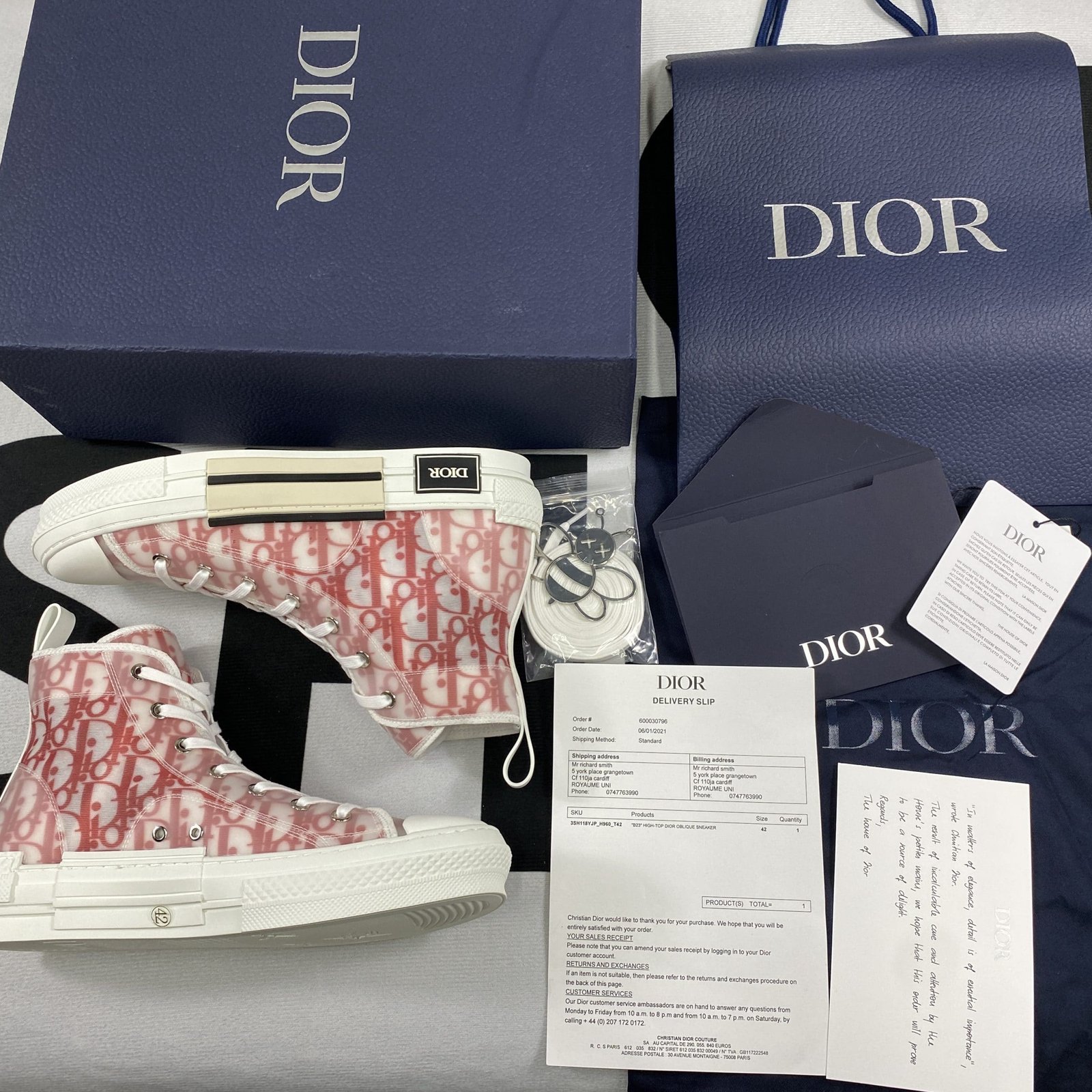 D10r B23 High Top Sneaker 13