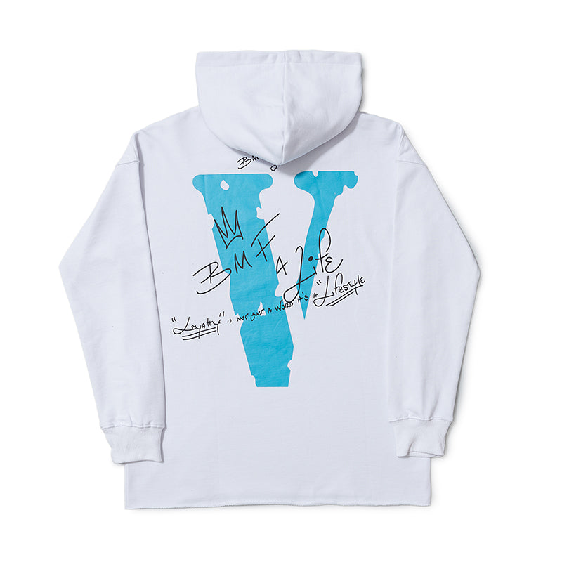 Vlone Death B4 Dishonor Hoodie 6806