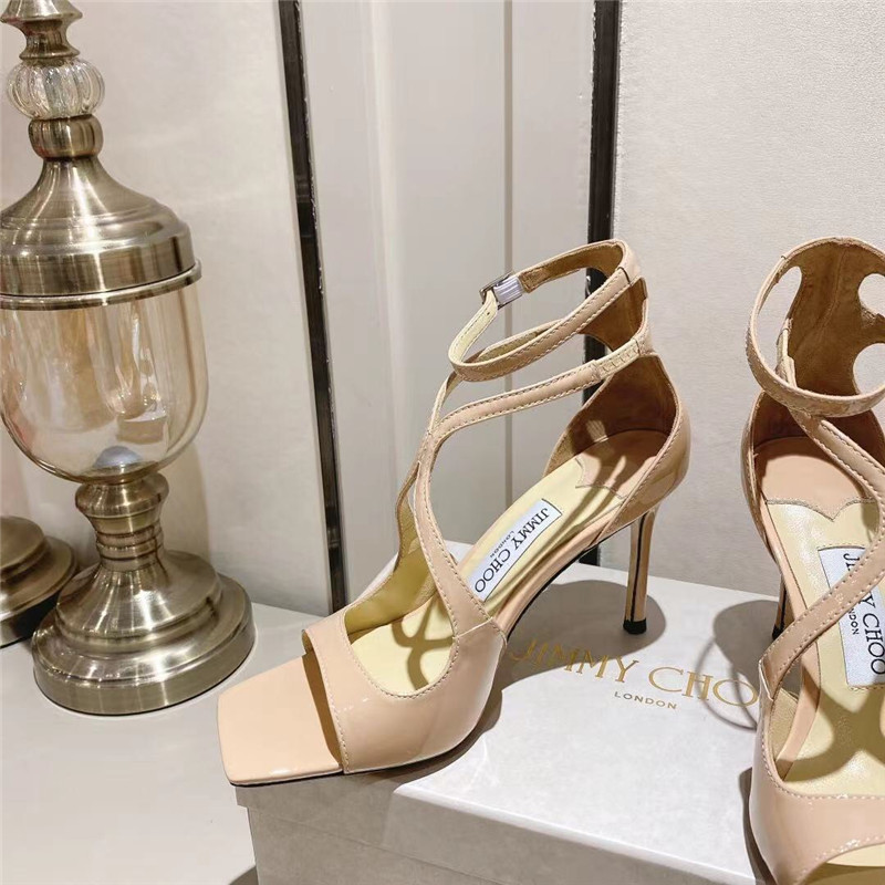 J1m*y Ch00 Paris window custom high heels