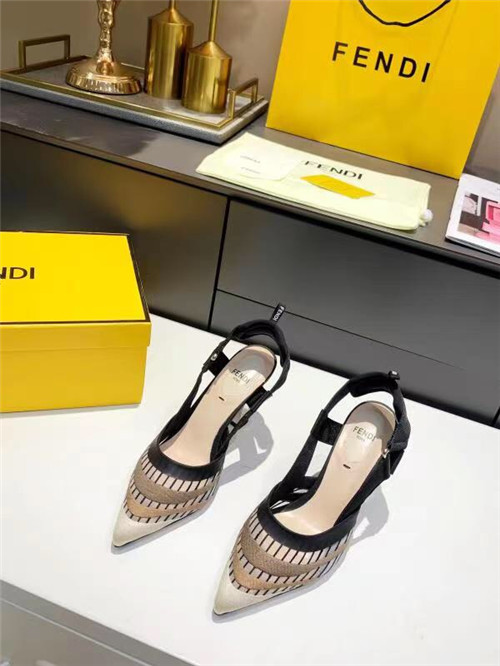 F**di heels sandals