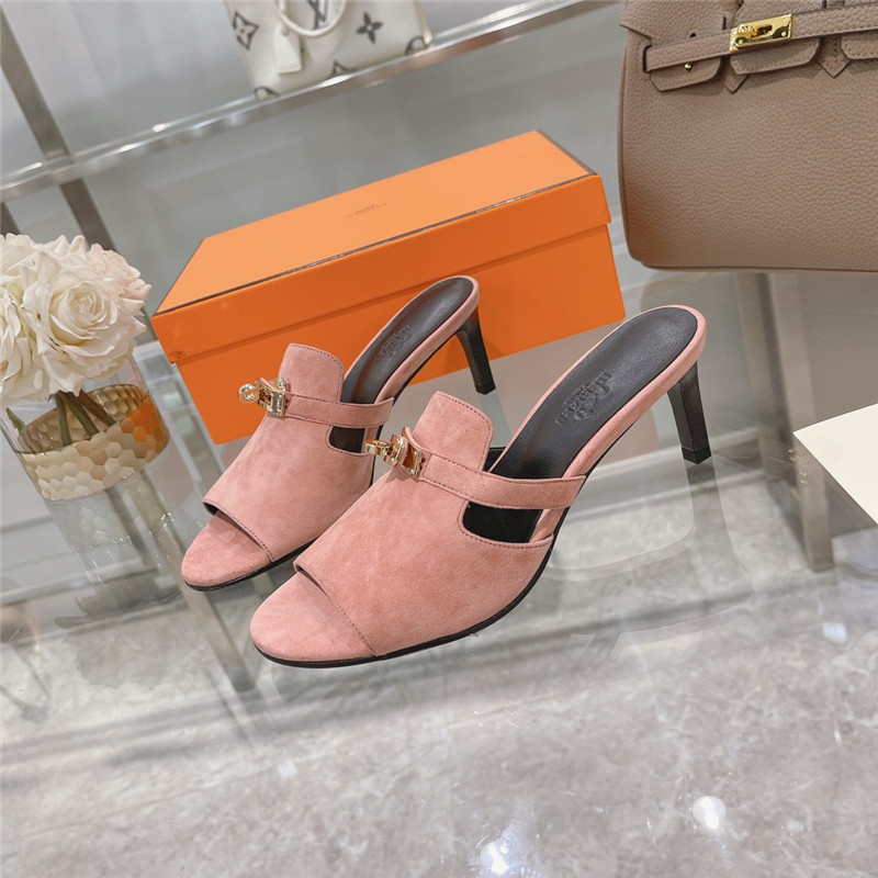 H**me5 Sandals Dupe spring and summer new texture sandals