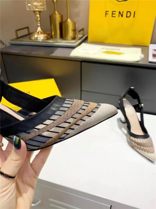 F**di heels sandals