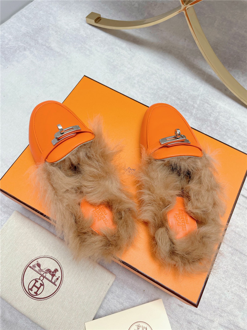 H**me5 classic wool slippers