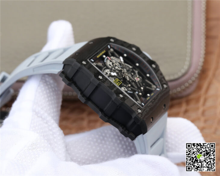 Replica Richard Mille RM-035 KV Factory 1:1 Best Edition Black Carbon Fiber