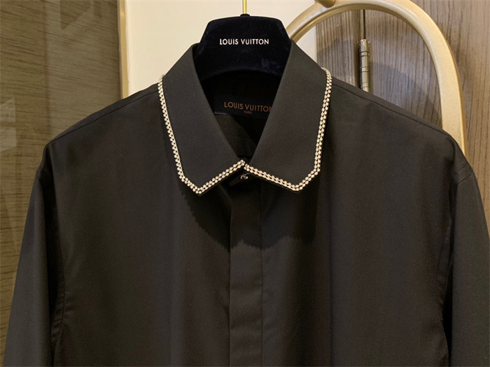 2024fw LV Real Silk Shirt Top Version