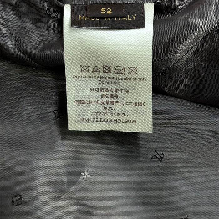 2023fw LV Real Leather Jacket Top Version